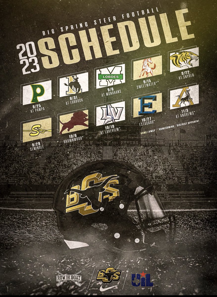 Start Marking Your Calendars……It’s getting close to that time of the year - #RTB #Football2023 #Schedule
