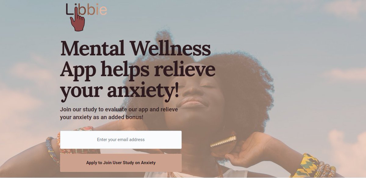 There's still time to sign up for our #anxiety study for Black women. Get it in as a self-care effort to close out #MentalHealthAwarenessMonth  welcome.ly/p/JoinLibbieSt… #anxietyrelief #BlackWomen #bipocmentalhealth