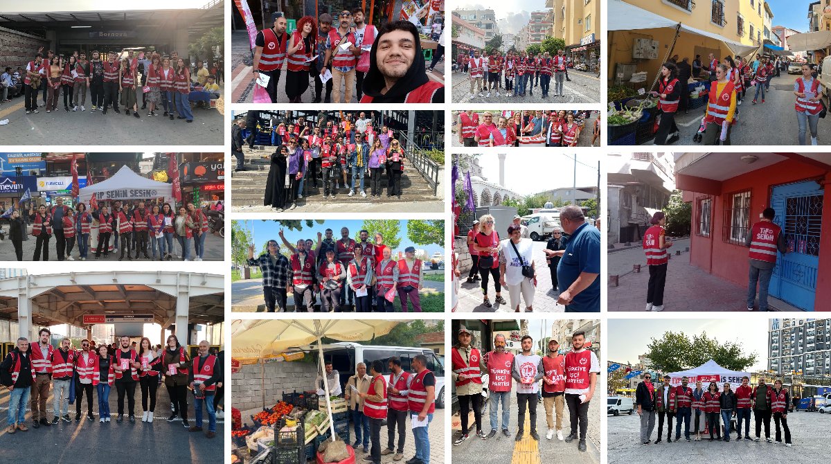 tipgenelmerkez's tweet photo. Partimiz her gün ülkenin dört bir yanında #OylarKemale çağrısını büyütüyor.

Memleketin ortak çabamızla Saray karanlığından kurtulması dışında hiçbir siyasi beklentimiz olmadan son ana kadar çalışacağız, sandıklara ve oylarımıza sahip çıkacağız. 

Yarı yolda bırakan taş olsun! https://t.co/p7WnT6Cjrp