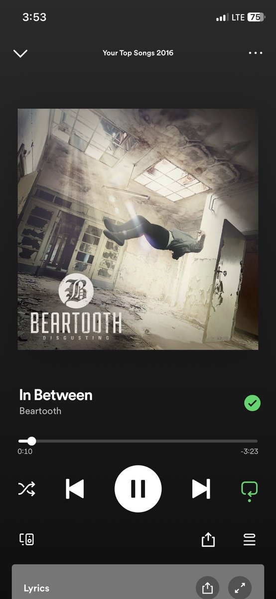 I’m not ashamed to admit I like Beartooth. 😬❤️✌️ This song slaps.