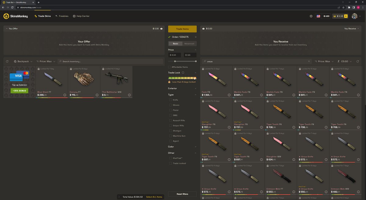 Scrubaladon's tweet image. waiting on the goods to arrive 😎😏 @skinsmonkey 

#csgo #cstrading