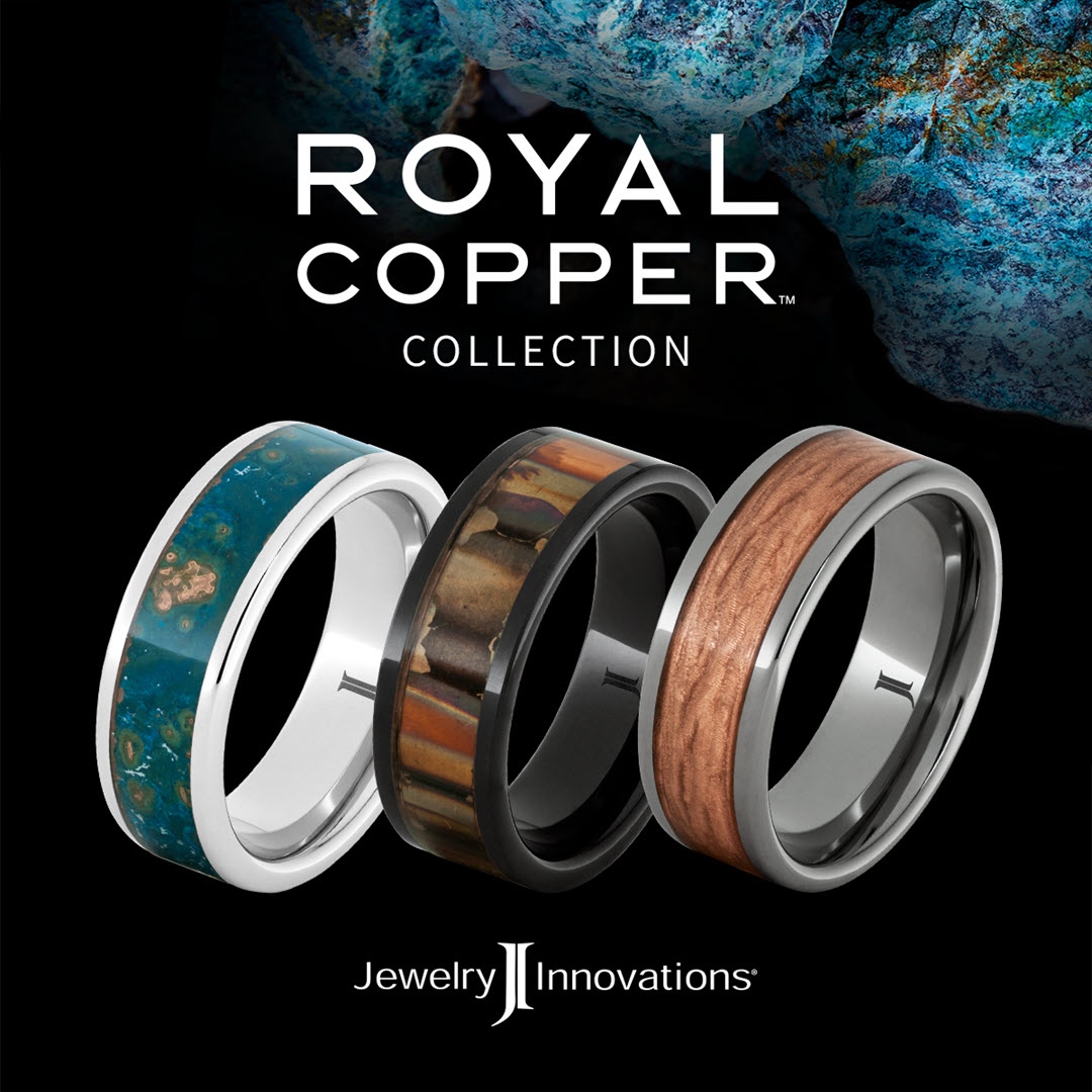 JI_Jewelry's tweet photo. 🫅🏻Royal Copper Ring Collection by Jewelry Innovations
🏪 Find a Retailer: https://t.co/VaCR7Vob7T
.
#jewelryinnovations #copperjewelry #engagement101 #genderfreejewelry #unisexjewelry #jck #ijoretailer https://t.co/F9DqbFPBPE