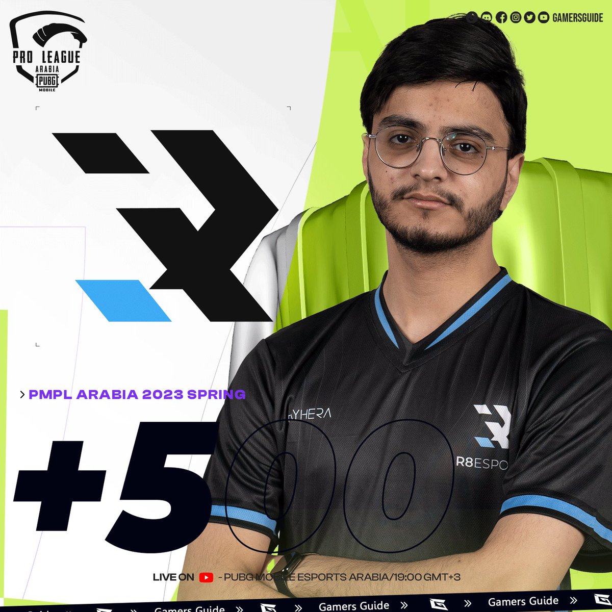 التومهوك RAGNAROK يضرب برقم جديد 🤩

رسمياً اللاعب RAGNAROK من فريق R8 يتخلى حاجز لـ500 إقصاء عبر تاريخ بطولة PMPL Arabia 🔥

الوجهة التالية، تخطى حاجز لـ600 إقصاء 🔜⏳

أوصف اللاعب بكلمه واحدة! 😎

#pmpl #pmplarabia
#gamersguide