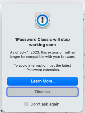 leerdustin's tweet photo. @1Password this makes me very sad, I don't want a subscription service, it's one of the reasons I stayed with your app for so long.😿 https://t.co/sIdIPbymu6