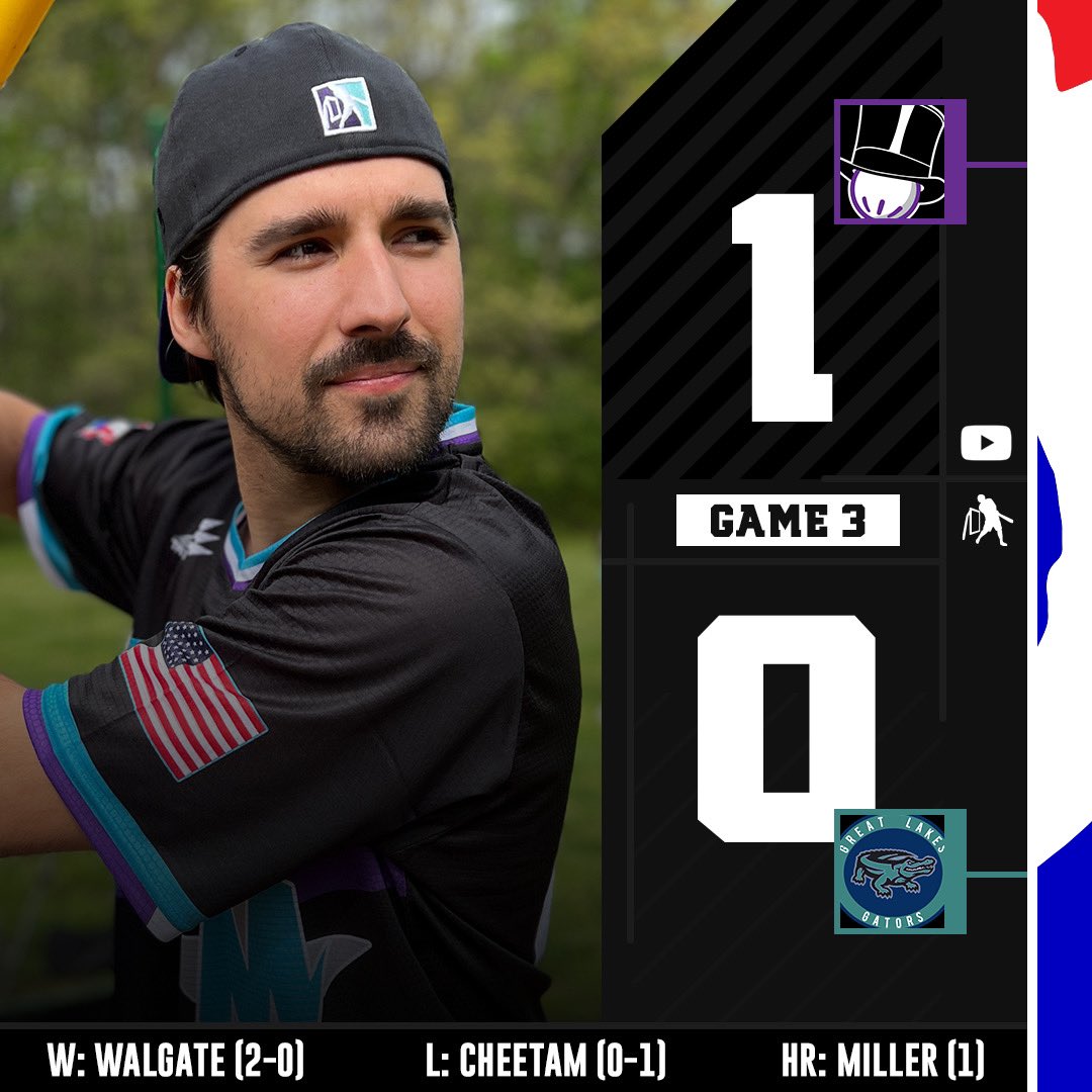 MLWWiffleBall's tweet image. FINAL!!

After losing Game 1, the Magic propel to win their first Opening Series in team history (2019-present).

RJ Walgate makes MLW history as the FIRST rookie to ever start with back-to-back shutouts. Grant Miller also hits his first career MLW HR!

#MLW2023