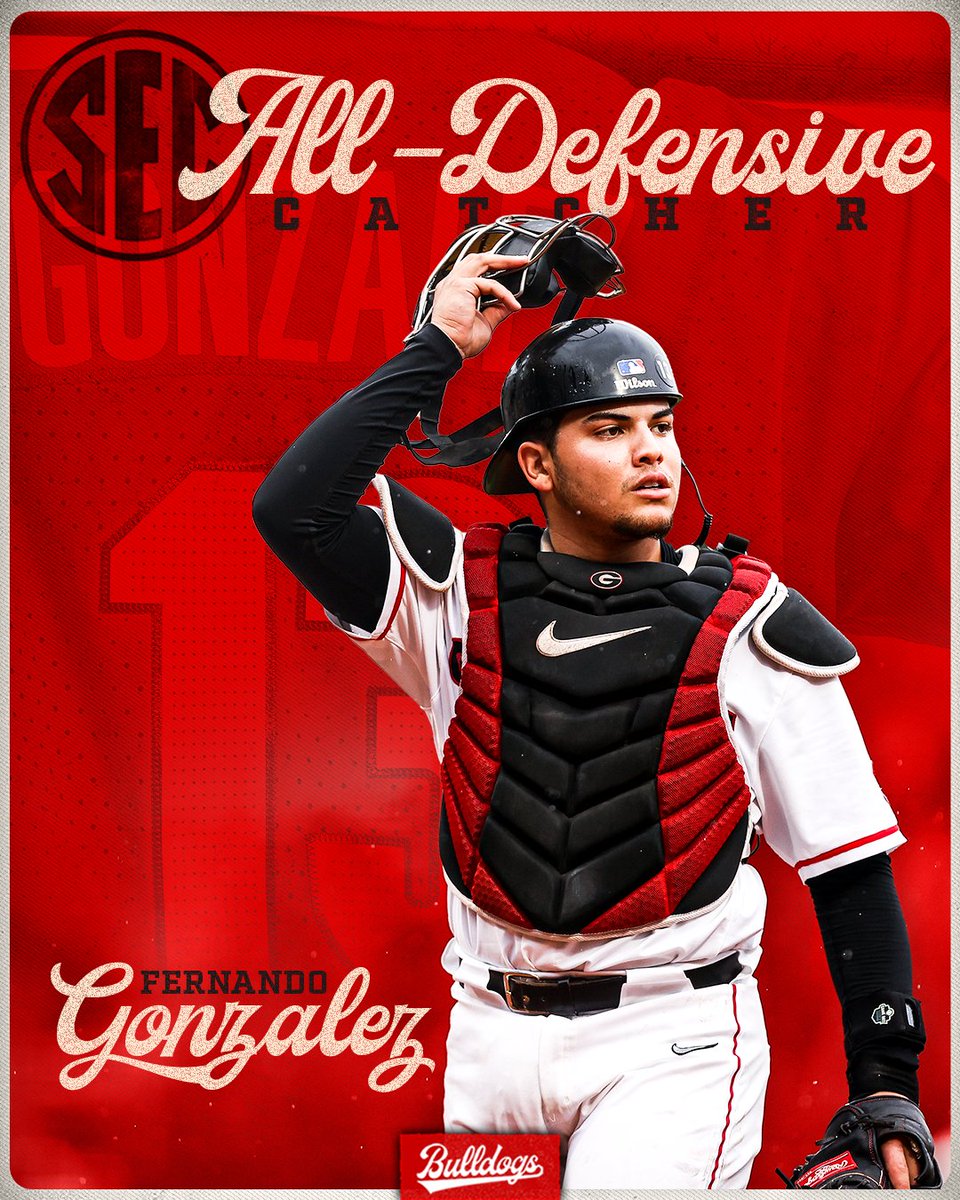 Don't try to run on Gonzo!

Congrats on make the SEC All-Defensive Team!

#GoDawgs