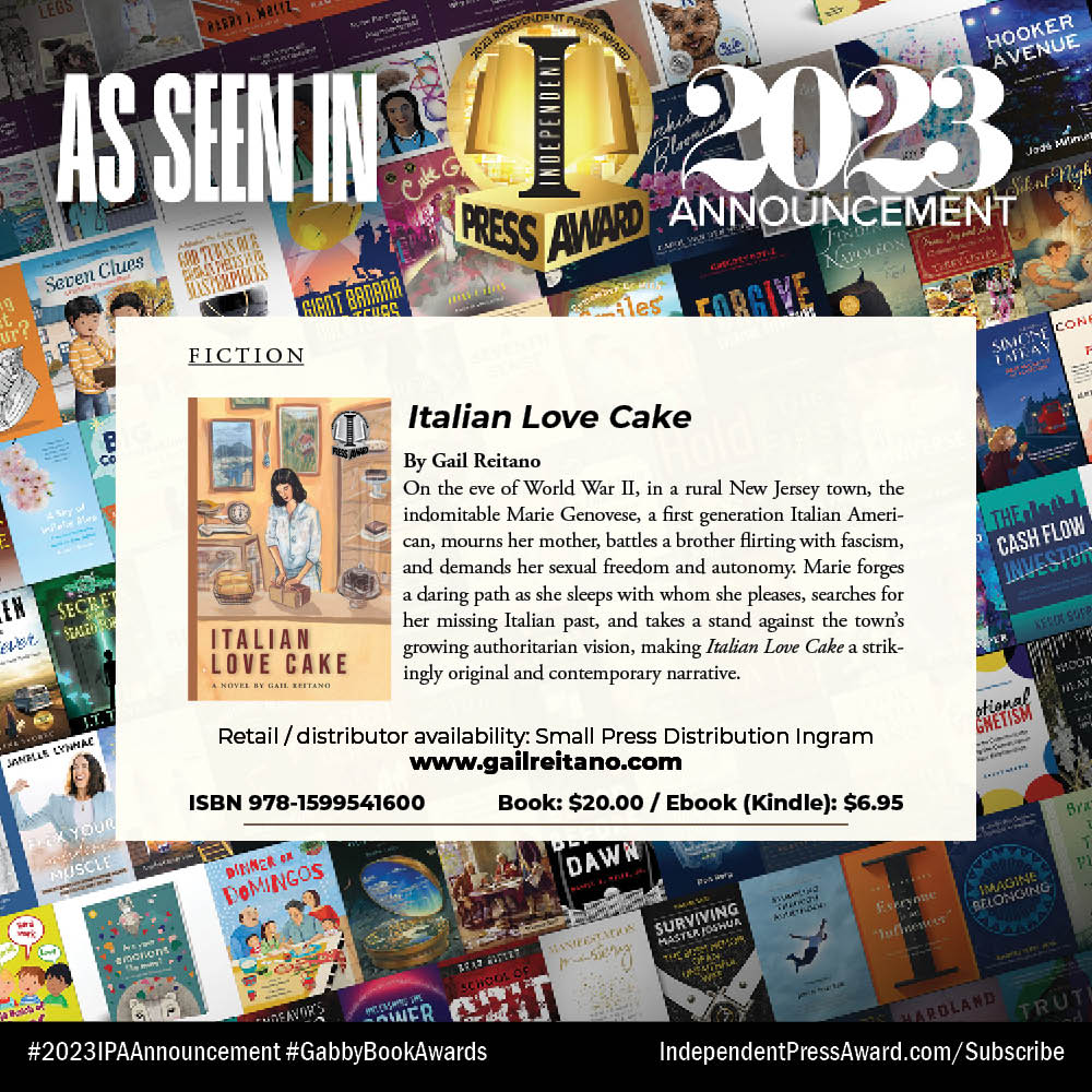 Italian Love Cake by Gail Reitano
With the realist detail of Sinclair Lewis and the modern, feminist sensibility of Elena Ferrante, ITALIAN LOVE CAKE is the account of a woman thwarted in her self-expression and autonomy. Gail Reitano sets the story in a deeply patriarchal…