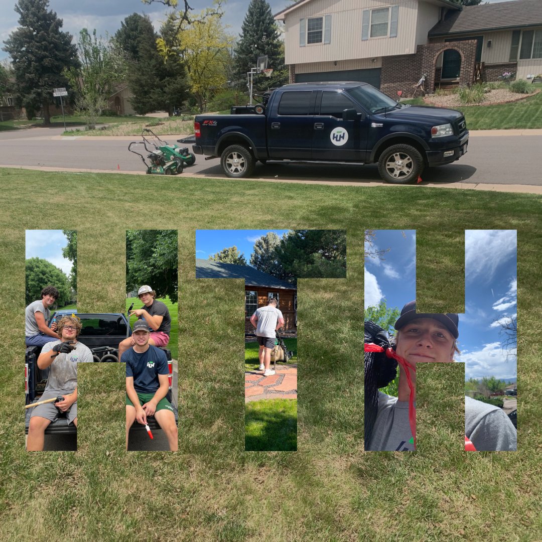 halftime_help's tweet photo. Just our guys out doing what they do. #studentathletes #halftimehelp #lawncare #locallyowned https://t.co/YFneHSrmAu https://t.co/YcOwe9AIPB