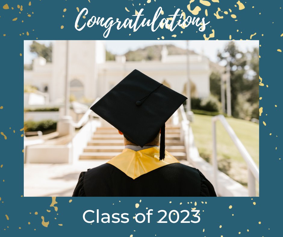 🎓 Congrats to the Class of 2023! You did it! 🎉 As you celebrate this momentous occasion, remember to stay curious, keep learning, and strive for excellence. The world is yours for the taking! #GraduationWeek #Classof2023