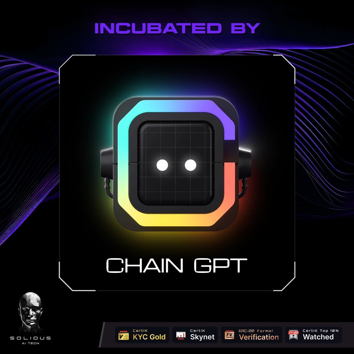 🤖 AITECH is being incubated by <a href="/Chain_GPT/">ChainGPT</a>

Why ChainGPT❓
✨ ChainGPT's recent successful launch in a bear market and their expertise in building connections have positioned them as valuable assets. AITECH is looking forward to leverage their knowledge for a powerful launch.🙌🏻