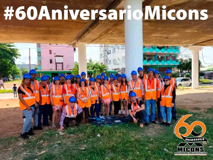 🎉Mañana arribamos al #60AniversarioMICONS y los constructores cubanos celebramos desde ya

#CubaConstruye #UnidosConstruimosCuba #RevoluciónEsConstruir