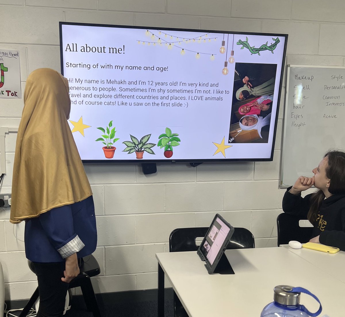We have been working very hard on our ‘Special Interest’ PowerPoints✨ and this week it’s time to present! Here’s a peek of Mehakh’s beautifully created and delivered presentation 👏🏼