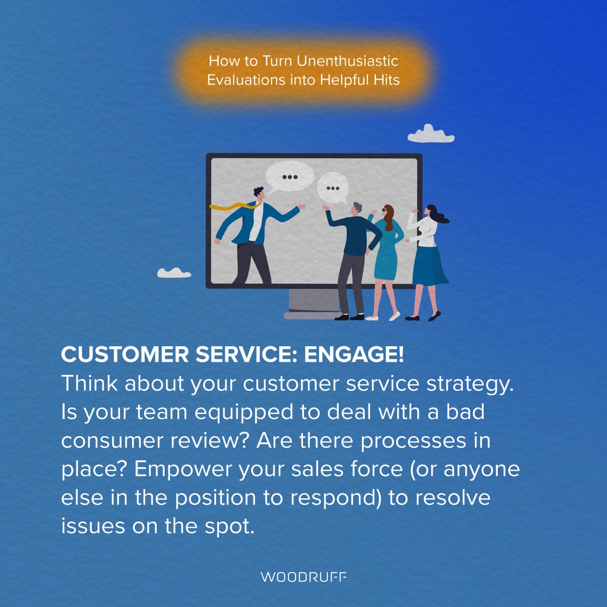 Anyone who has spent any time in the world of marketing, and especially in the hyper-emotional world of pet product marketing, has had experience with negative reviews. We're sharing tips on how to turn unenthusiastic evaluations into helpful hits. 
wearewoodruff.com/blog/pov/how-t…