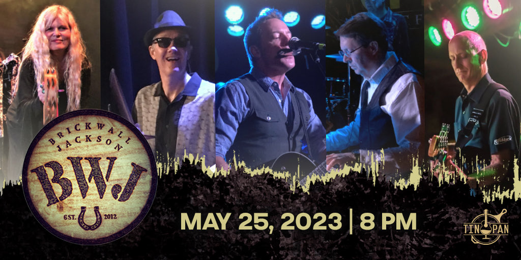 Posting not just because they are a client, but because @BrickwllJackson is a damn fine band. Your chance to see them live at <a href="/tinpanrva/">The Tin Pan</a> this Thursday is just a click away. Come on out and get down!
eventbrite.com/e/brickwall-ja…
#americanamusic #rvamusic