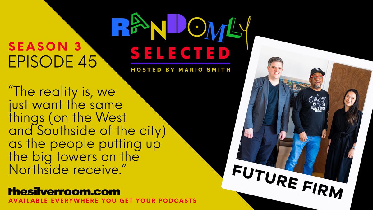 thesilverroom's tweet photo. Ann &amp; Craig of #FutureFirm have been Randomly Selected! 🔊 Listen to episode 45 of @PodcastSelected everywhere you get your podcasts NOW.  

🔗 https://t.co/0K80eGnA8P https://t.co/nhXnRfCHse