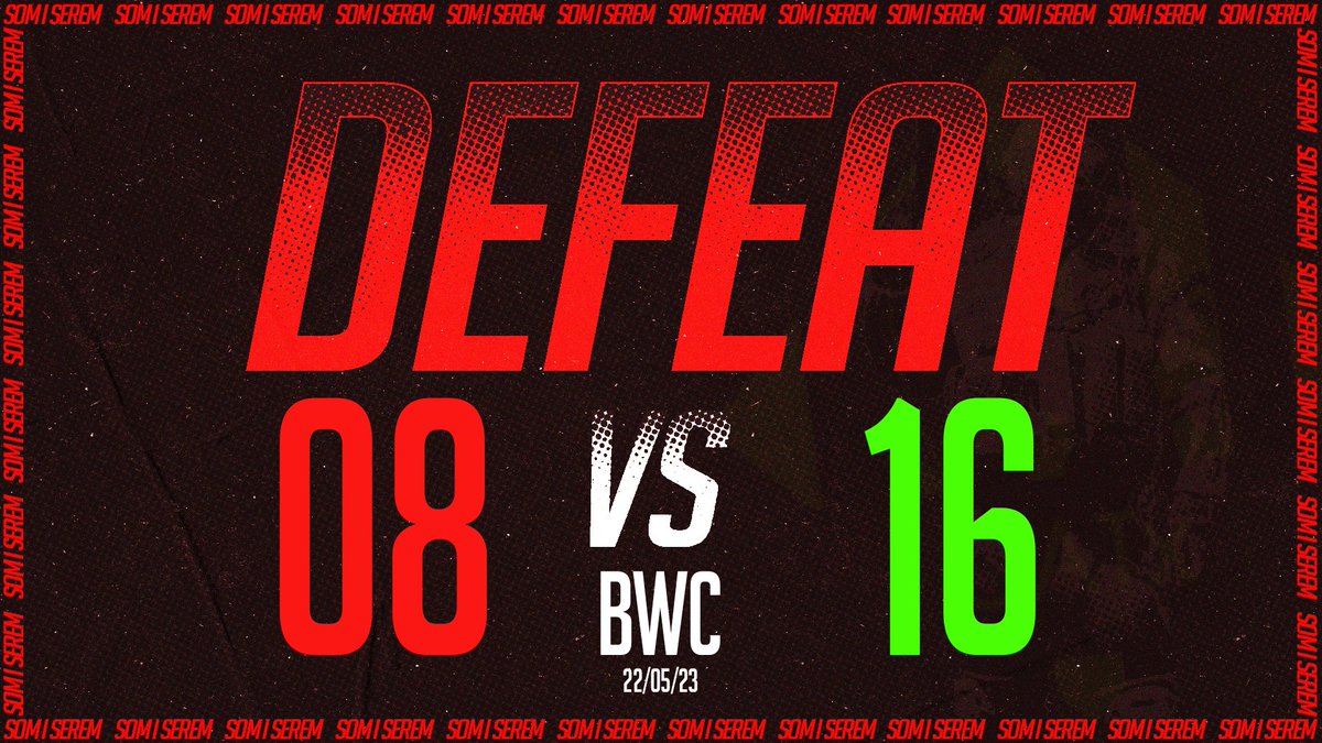 FIN DE SERIE !✖️

Nos boyz s'inclinent ce soir face a l'équipe BWC qui met donc fin a notre belle streak de 10 victoires. 

Team CATx🇫🇷 08 - 16 BWC 🇺🇦

De l’expérience a prendre, on reviendra plus fort pour notre dernier match de saison régulière ce mercredi ! 

#CSGO #ESEA