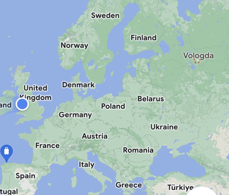 Another Conwy Valley Woodcock  shot, this one in Vologda, Russian Fed. Ringed 29.11.21 shot 30.11.22 presumably before returning.
Duration: 366 days Distance: 2753 km 2nd bird from this site to go as far. <a href="/_BTO/">BTO</a> #waders #phenology #sitefidelity #migration <a href="/cofnod/">Cofnod</a> #thermalringing