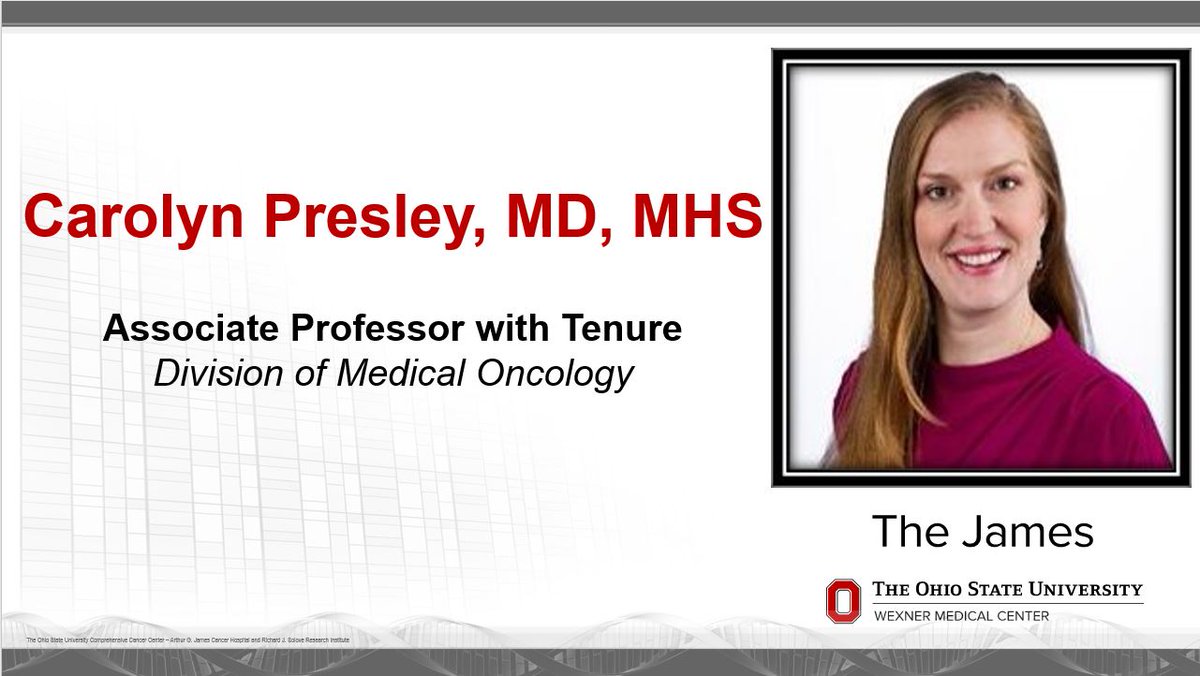 Congrats on your promotion, @CPresGeriOncMD! 👏 @OSUCCC_James #MedOnc @OhioStateWIMS