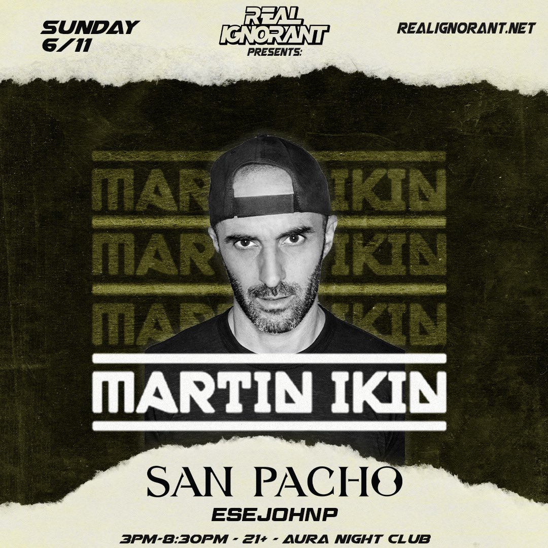 esejohnp's tweet photo. okay now that all y’all are coming down from the weekend! SHOW ANNOUNCEMENT 🕺🏻

I’ll be joining @Martin_Ikin &amp; @SanPachoMusic in San Jose, CA on Sunday, June 11th! 

Day Party SZN bb 🕺🏻🌴

Tickets on sale now 🎫
cc: @realignorvnt https://t.co/rfttSPZvhH