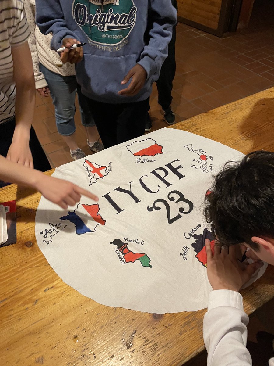 #IYCPF leaving their mark on camp abbensen 

@BristolCYC <a href="/ukgconnection/">UK-German Connection</a> <a href="/MarvinJRees/">Marvin Rees</a> <a href="/Mayors4Peace/">Mayors for Peace</a>