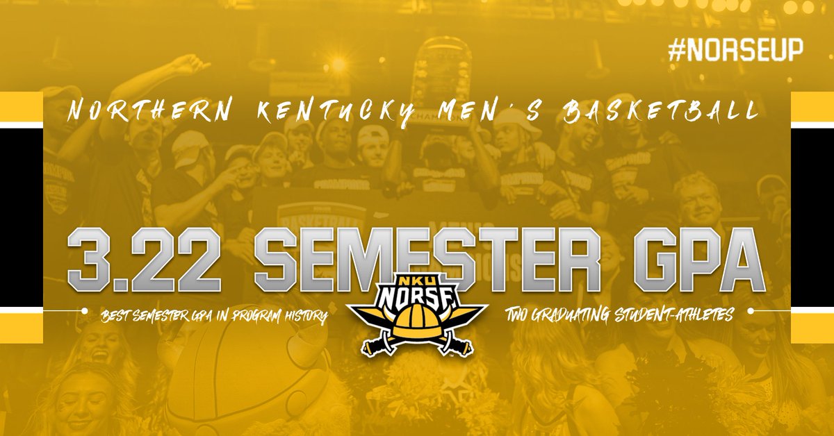 𝗖𝗛𝗔𝗠𝗣𝗜𝗢𝗡𝗦 on the 𝗖𝗢𝗨𝗥𝗧 and in the 𝗖𝗟𝗔𝗦𝗦𝗥𝗢𝗢𝗠 👏

The guys combined for a new 𝗣𝗥𝗢𝗚𝗥𝗔𝗠 𝗕𝗘𝗦𝗧 with a 3.22 GPA for the Spring 2023 semester‼️

📰 - bit.ly/421kkUT

<a href="/NKUNorse/">Northern Kentucky Athletics</a> | #NorseUp