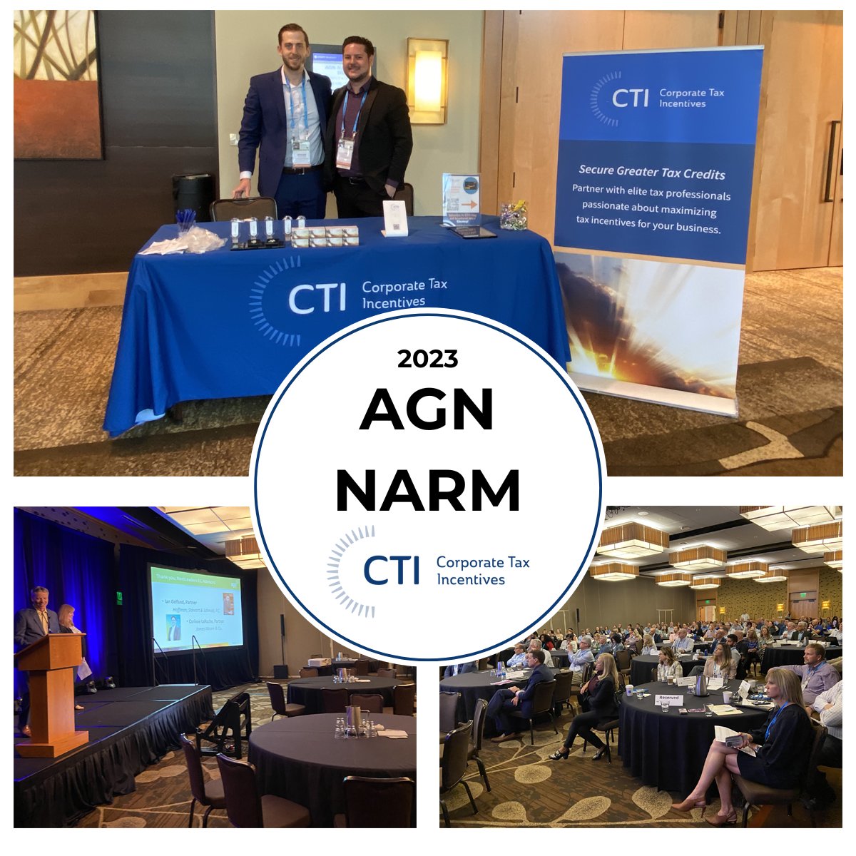 cti_llc's tweet image. CTI is in Seattle ✈️ Michael and Daniel are attending the 2023 AGN North America Regional Meeting!

Come find us at table 9 to see how your clients can save more with credit and incentives! Thank you for having us, AGN International.

#AGN #NARM #CTI #Tax #AGNNARM2023