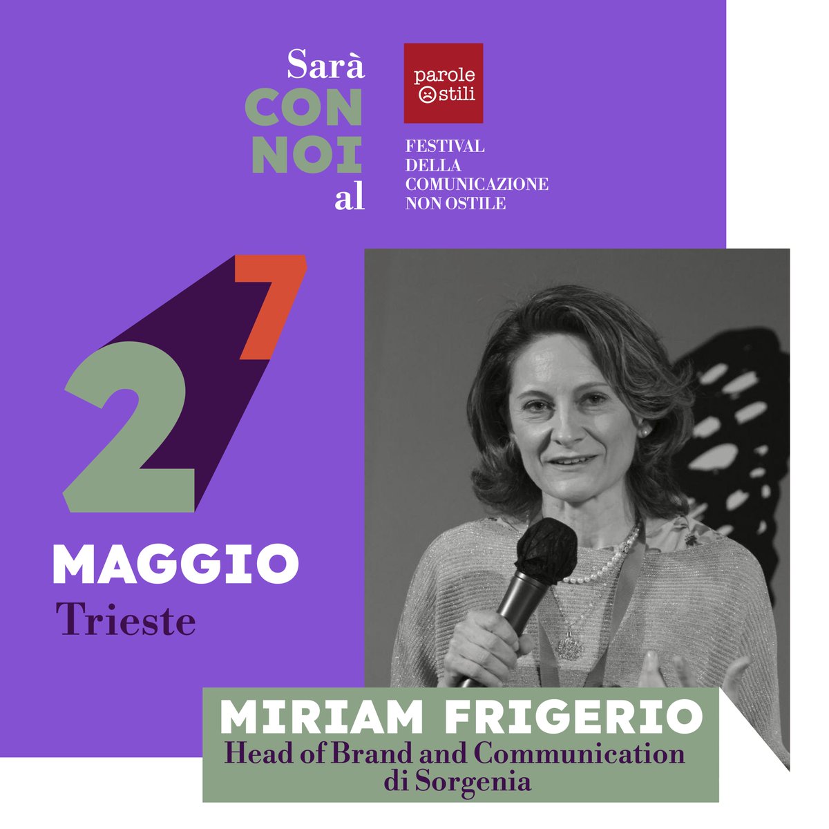 Anche quest'anno a #Trieste per il Festival di @ParoleOstili. Stavolta non parlerò, ma cercherò di capire come le #generazioni diverse pensano e parlano di #ambiente. Grazie a @rosybattaglia @sofiapasotto @GiacoZatt