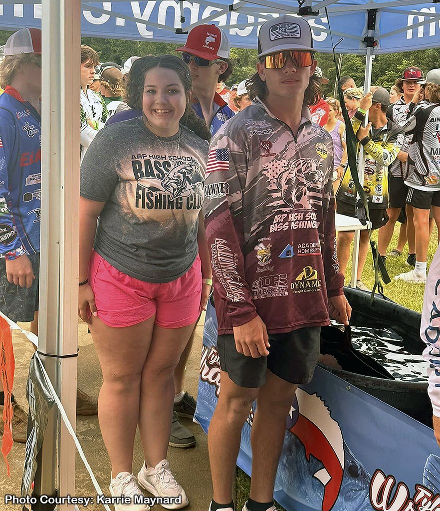 ArpISD's tweet image. How about a TOP 10 finish at STATE🎣 folks! (Out of 120 schools)
With seniors Haley Bryand &amp;amp; Ty Anderson placing 29th out of 203 boats🚤.
From 62nd place a year ago as a team to 8th best in all of #THSBA.
Way to go 🐅 anglers!
#TPND #EATT #bEASTtexas