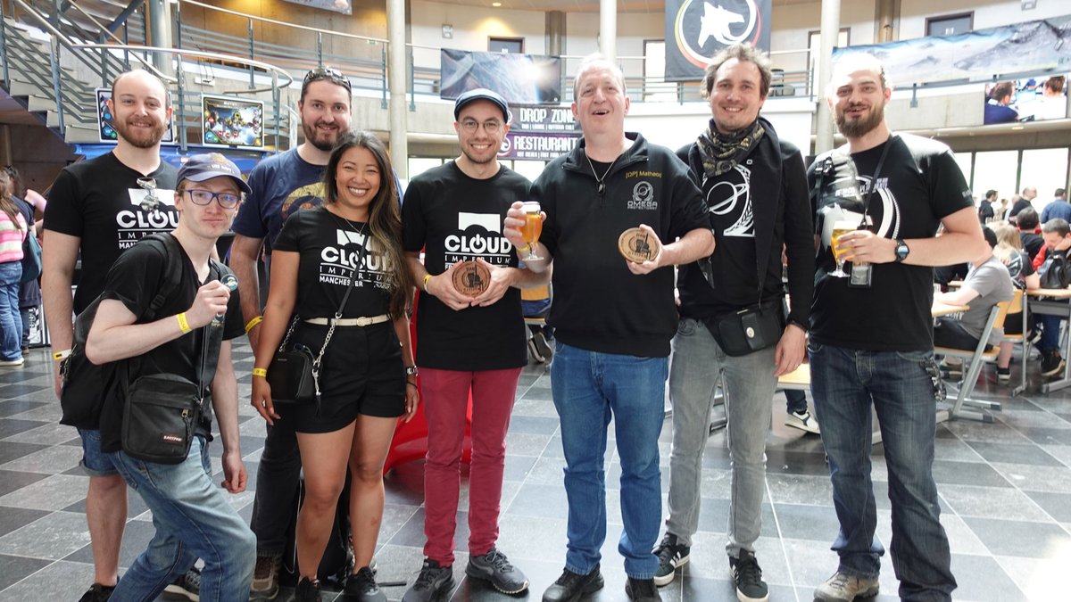 RobertsSpaceInd's tweet photo. Was an absolute pleasure to see so many new and familiar faces at the  @BEACON_belgium #BarCitizen last weekend!

Thanks for having us and sharing the good vibes. 🍻

If you were at the event, share your pictures with us in the comments. https://t.co/dBpQdtCbxz
