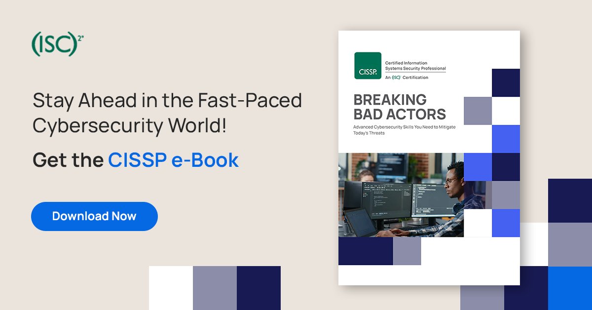 NetComLearning's tweet image. Gain valuable insights and best practices to empower your team in making informed decisions for your organization&apos;s security strategy.
 
Download the e-Book: bit.ly/3q3ZqHl 

#BusinessProtection #CISSPStudyGuide #IndustryInsights #BestPractices #EmpowerYourTeam