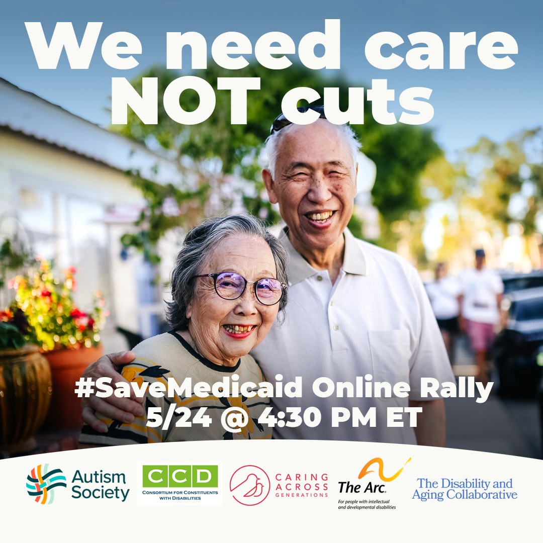 ECNVorg's tweet photo. There will be a #SaveMedicaid online rally this coming Wednesday, May 24 at 4:30pm EST.  Registration is available at this link (https://t.co/ZEmcPSV45w). https://t.co/dN7T4QrmrO