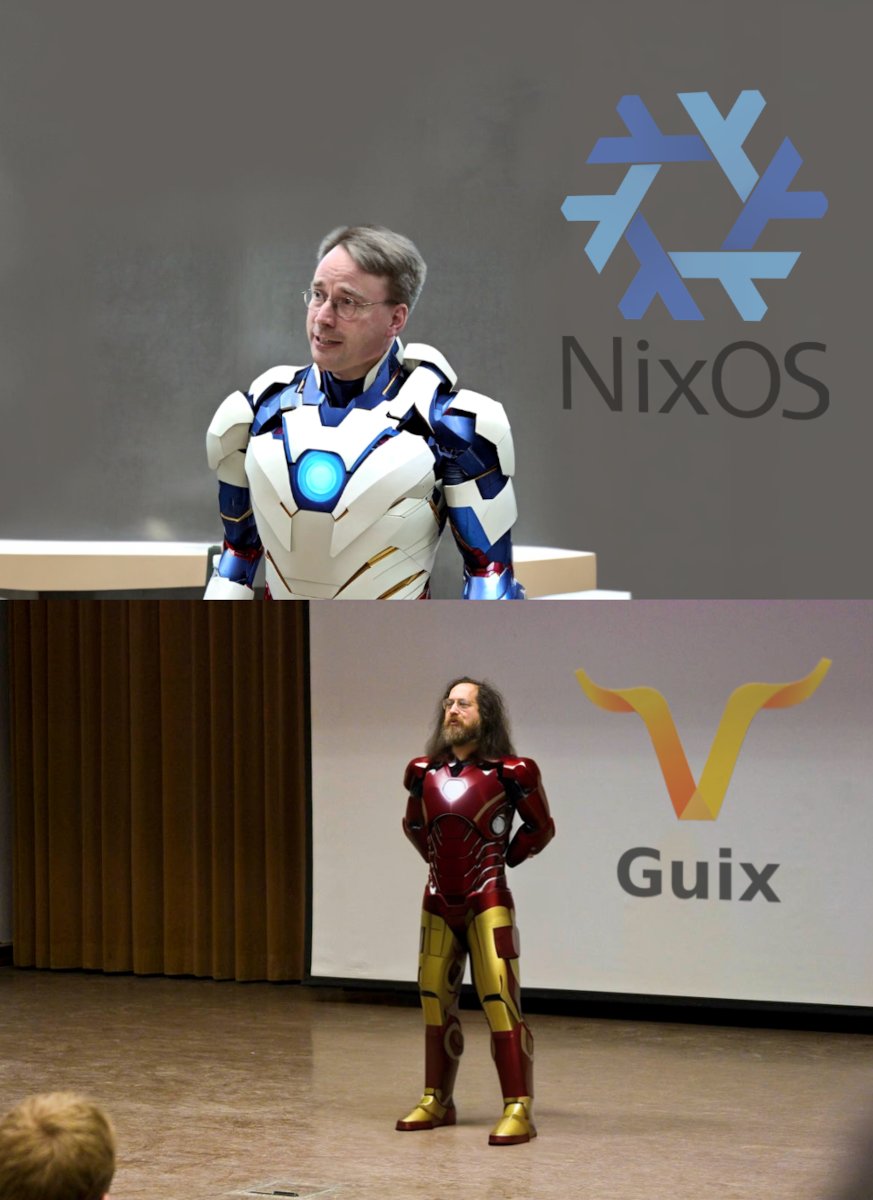 Who would win in this great battle?

(Made with nixified.ai) #nixos