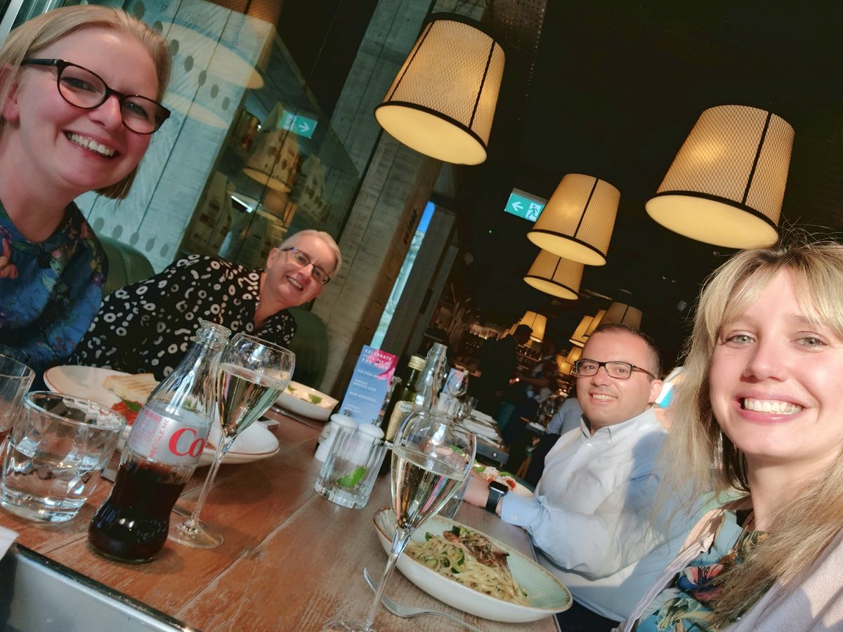 aimeecharnell's tweet photo. Fantastic #teamCPD reunion this evening! https://t.co/KNwhSw3az8