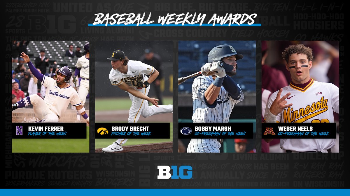 Big Ten Baseball tweet media