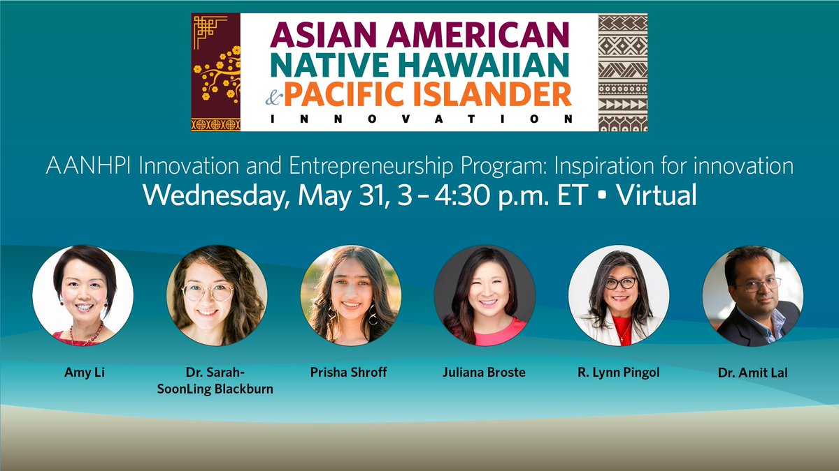 SDIDEC's tweet image. CommerceGov: RT @uspto: Asian Americans, Native Hawaiians, &amp;amp; Pacific Islanders are important to our innovation ecosystem. Entrepreneurs from the #AANHPI community will share their experiences during our ANNHPI Innovation &amp;amp; Entrepreneurship Program next w…