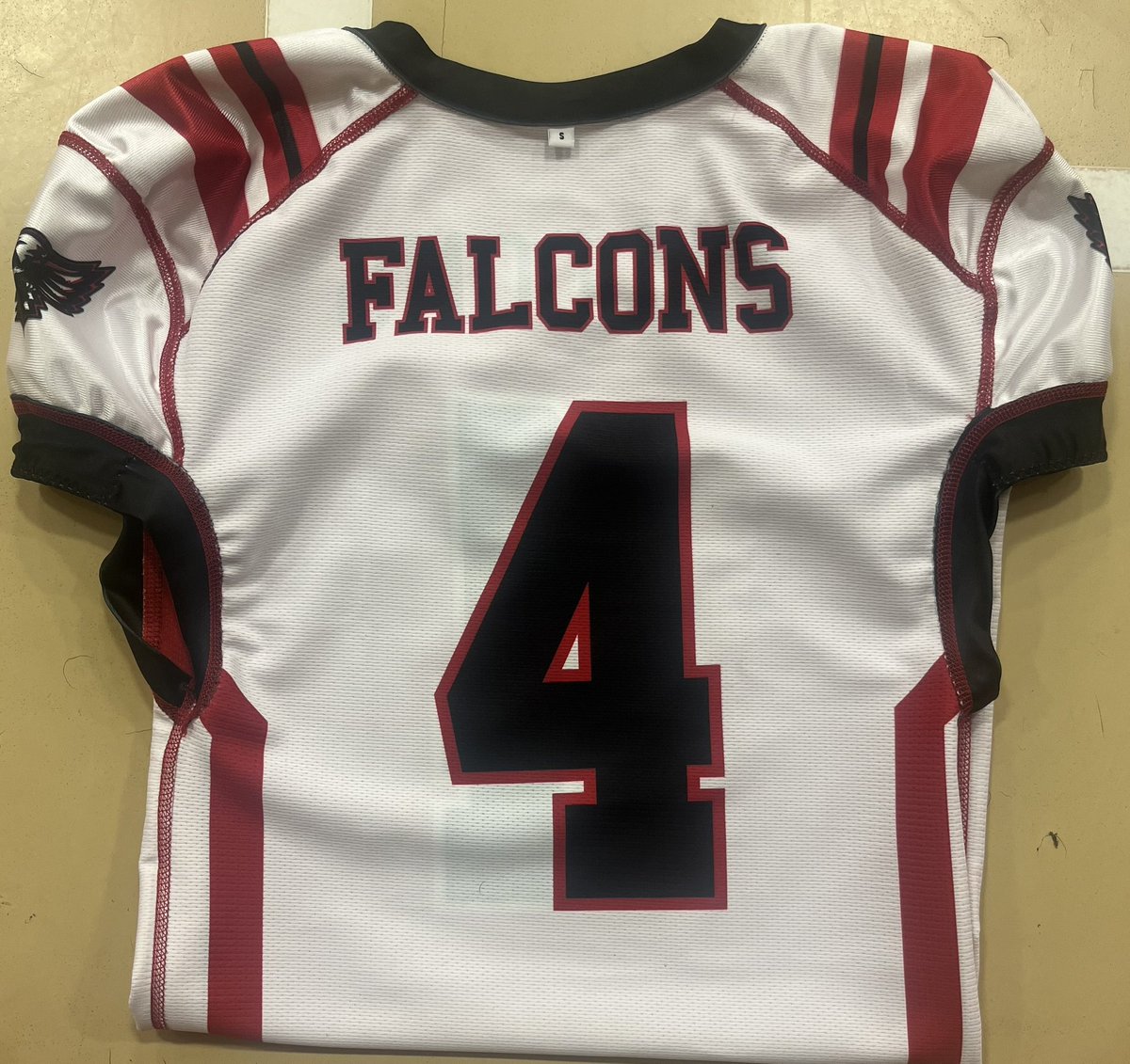 The NEW unis are in and they are 🔥🤧 #FearTheFalcon #Respect 🖤♥️
