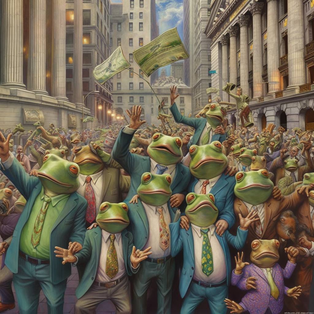 The #RIBBILOUTION.

$RIBBIT $RIBBIT

Winner's of the meme contest will be announced later today. 🐸 #LeaperGang