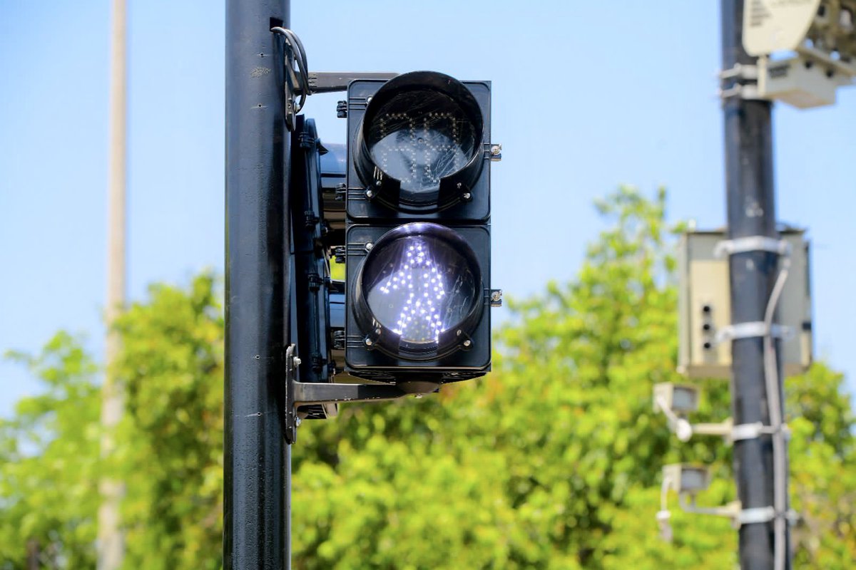 AronetteMencia's tweet image. #SemáforosInteligentes | A través de la modernización del #SistemaVial, el Gobierno de nuestro presidente @nayibbukele, avanza en la instalación de semáforos peatonales. 🚦🚶🏻‍♀️🚶🏻