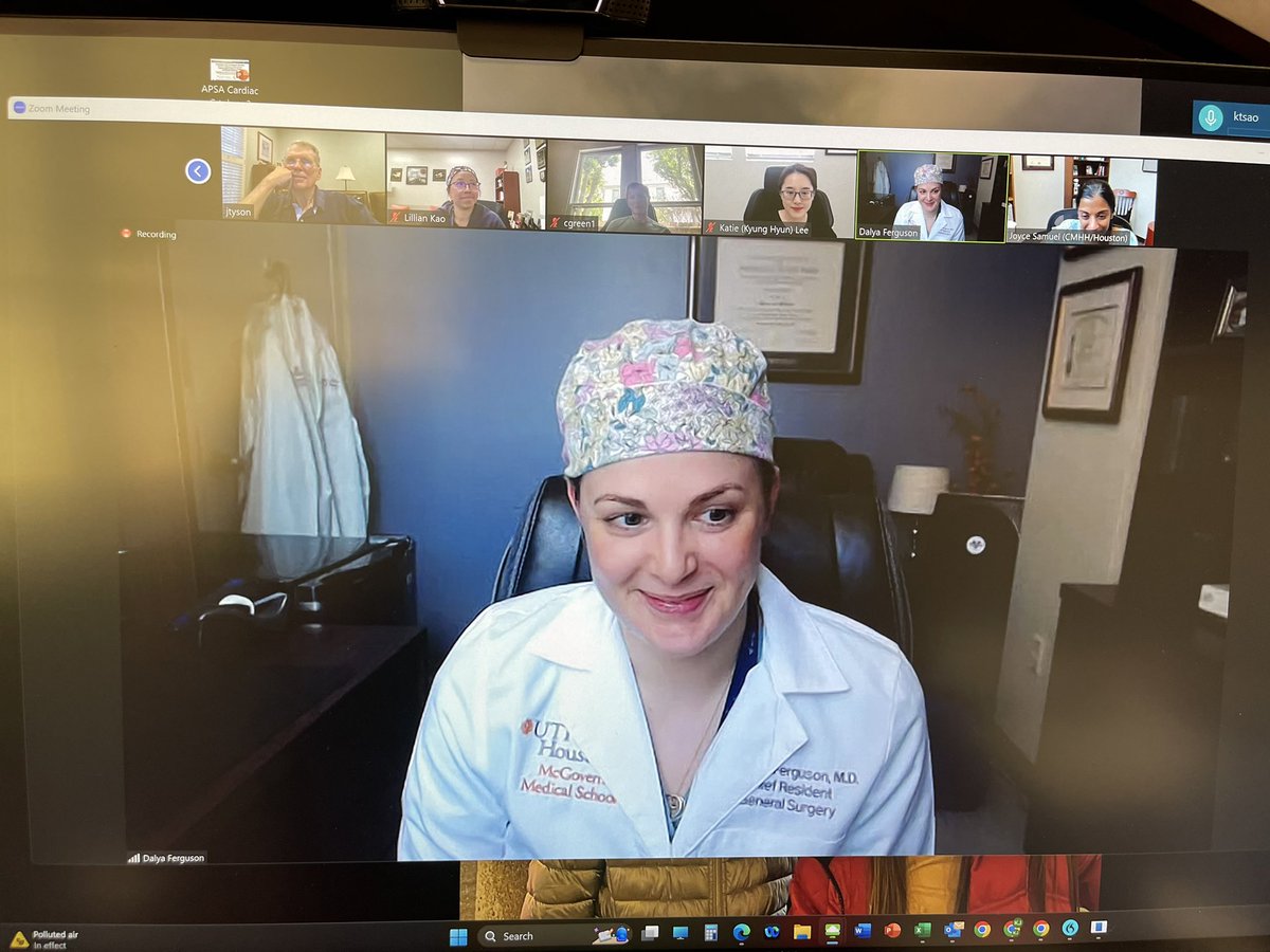 KuoJen Tsao, MD (@kuojentsao) on Twitter photo <a href="/DalyaFergusonMD/">Dalya Ferguson, MD MS</a> defending her MS thesis. Final step! Congrats!! <a href="/UTH_CSTEP/">UT Houston CSTEP</a> <a href="/UTHealthSurg/">UTHealth Surgery</a> <a href="/UTH_Pedisurg/">UT Pediatric Surgery</a> <a href="/DalyaFergusonMD/">Dalya Ferguson, MD MS</a> defending her MS thesis. Final step! Congrats!! <a href="/UTH_CSTEP/">UT Houston CSTEP</a> <a href="/UTHealthSurg/">UTHealth Surgery</a> <a href="/UTH_Pedisurg/">UT Pediatric Surgery</a>