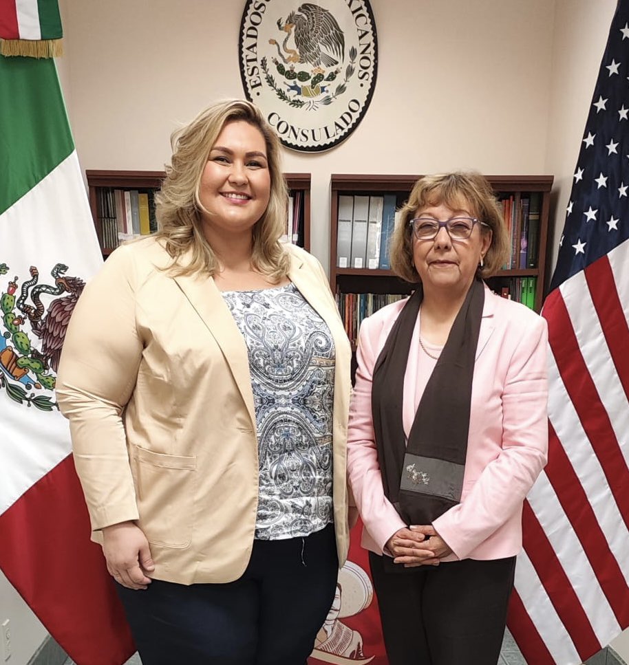 A delightful morning spent with newly appointed #HeadConsul of Mexico in Yuma AZ Dulce Maria Valle Alvarez. I’m truly grateful for her time, her vast knowledge and a solution oriented outlook, Yuma County is honored to have you! #GYPA #MegaRegion #ArizonaSonora #ConsuladoMexicano
