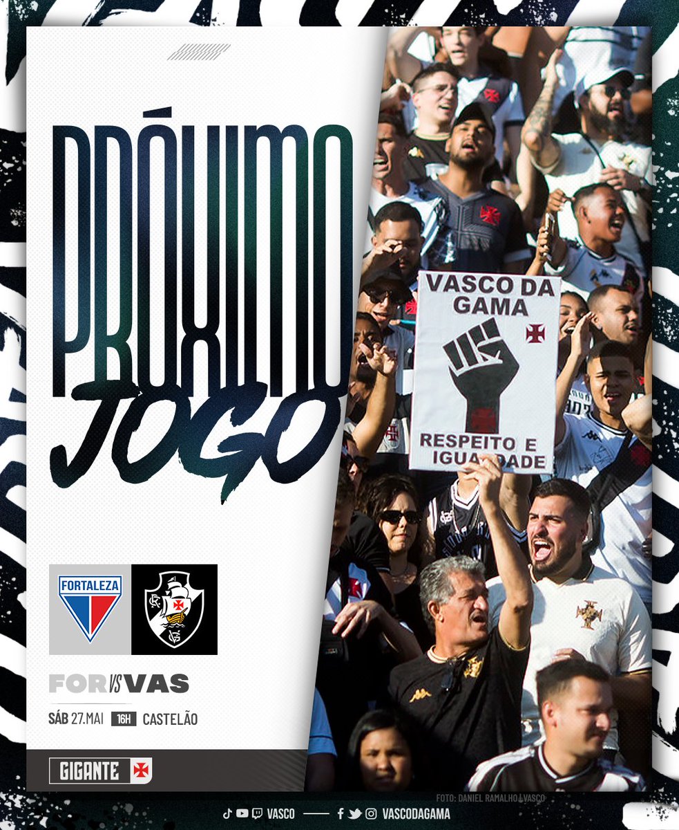 VascodaGama's tweet photo. Próximo jogo do #VascoDaGama 💢 https://t.co/ps4A3k6fiT