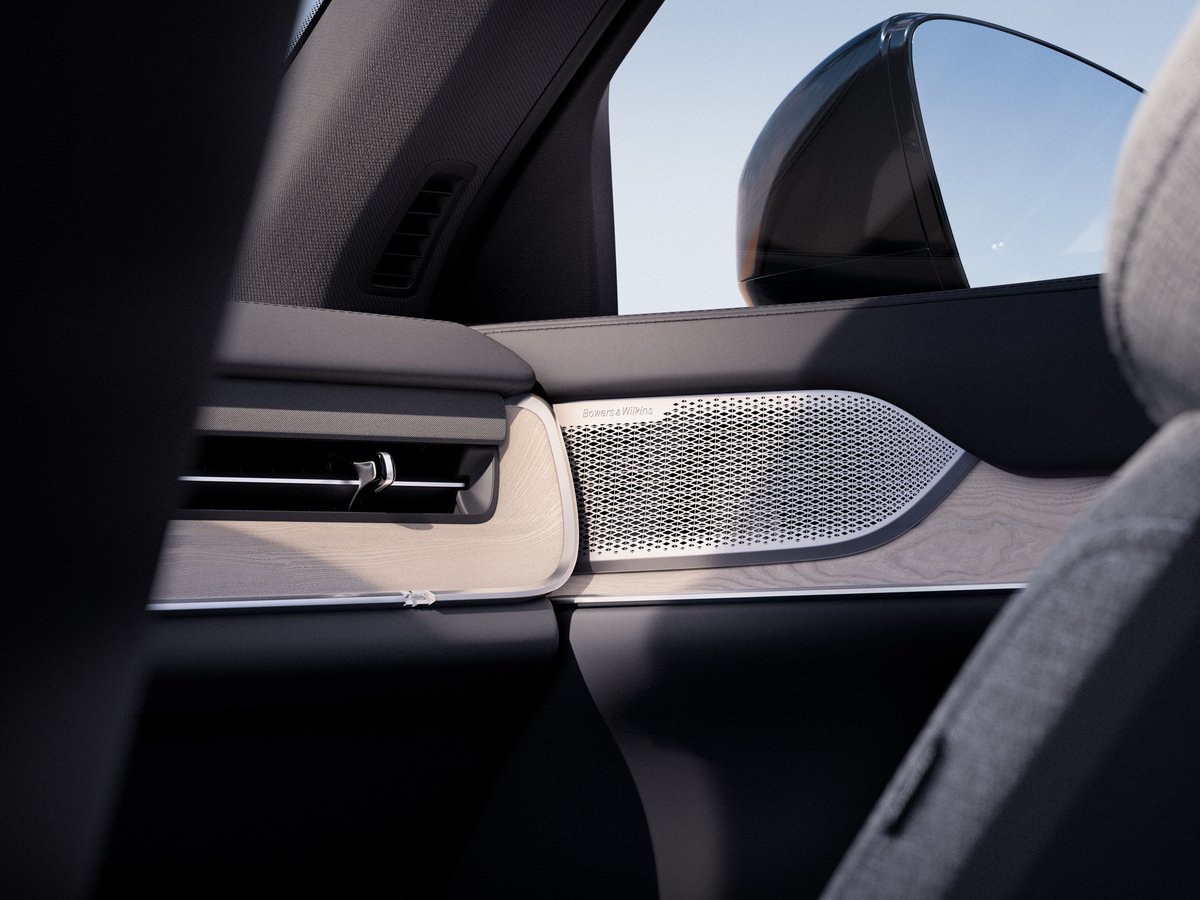 Volume? Up. Spine? Tingling.
 
There’s nothing quite like being surrounded by a perfectly blended symphony of sound, and what was once reserved for studio professionals and other audiophiles will now be available in the #Volvo EX90.