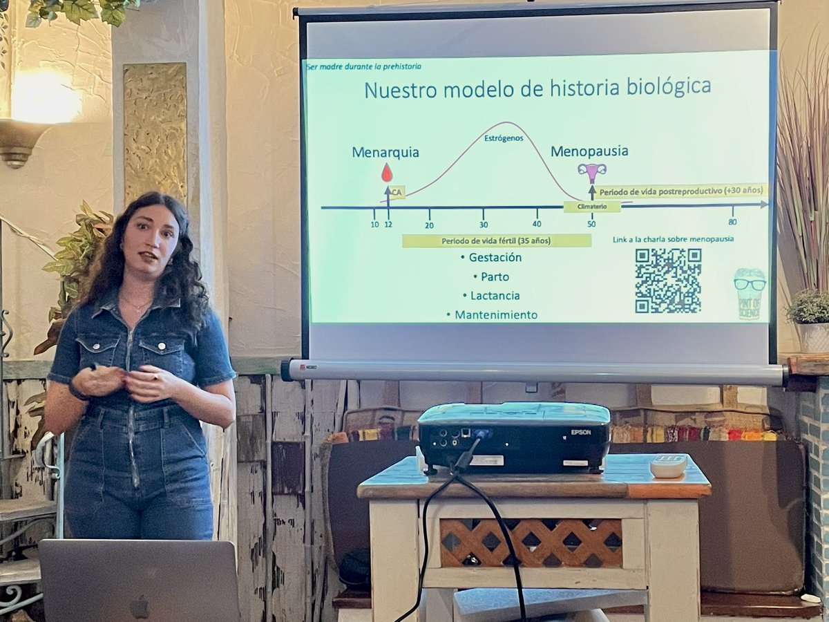 marramirez's tweet image. La evolución de los homínidos desde el punto de vista del…. parto… Esa combinación cerebro/pelvis. La alimentación, el fuego. Evidencias arqueológicas. La mejor conferencia que he escuchado en mucho tiempo.

@JuliaAlma4 en #PintOfScience #Pint23 #Pint23es #PINT23SEV