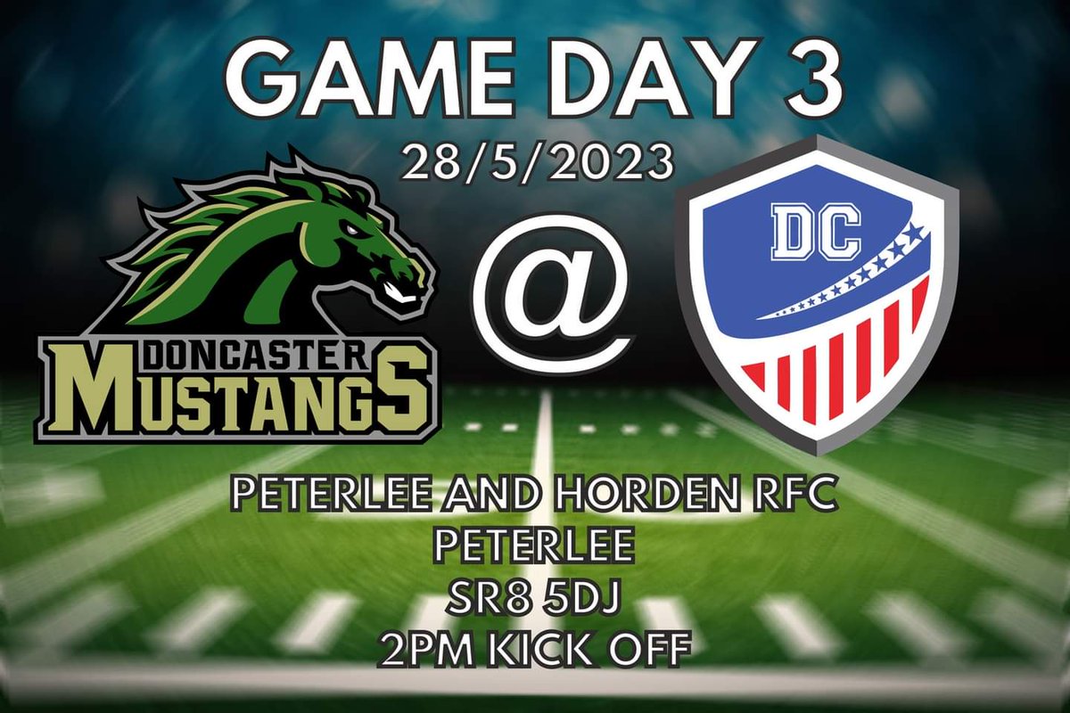 Donnymustangs's tweet photo. We are back in action this weekend and looking to get our first win when we travel to County Durham. https://t.co/XESCisw499
