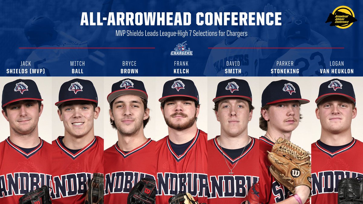 Shields Voted Conference MVP as Chargers Land 7 on All-Arrowhead Team ⚾️🏅
DETAILS | sandburgchargers.com/x/wld8g