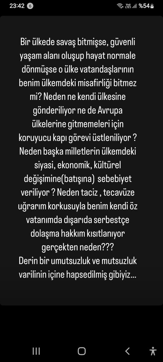 Yeter artık yeter