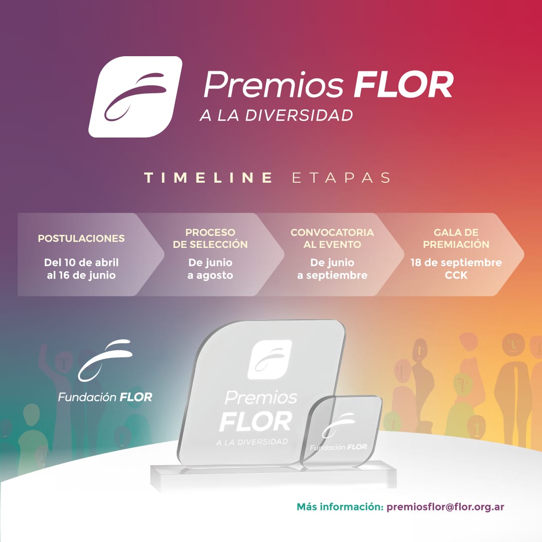 FundacionFLOR's tweet photo. 🌸 ¡Extendimos la postulación! Tenés tiempohasta el 16 de junio 😃 📲 Ingresá a https://t.co/x6BDgxqIK6 Descargá las bases y condiciones para postularte en la categoría que corresponda!
#PremiosFLORaLaDiversidad2023 #Diversidad #Inlcuison #ImpactoSocial #RSE https://t.co/SOLxbakFfV