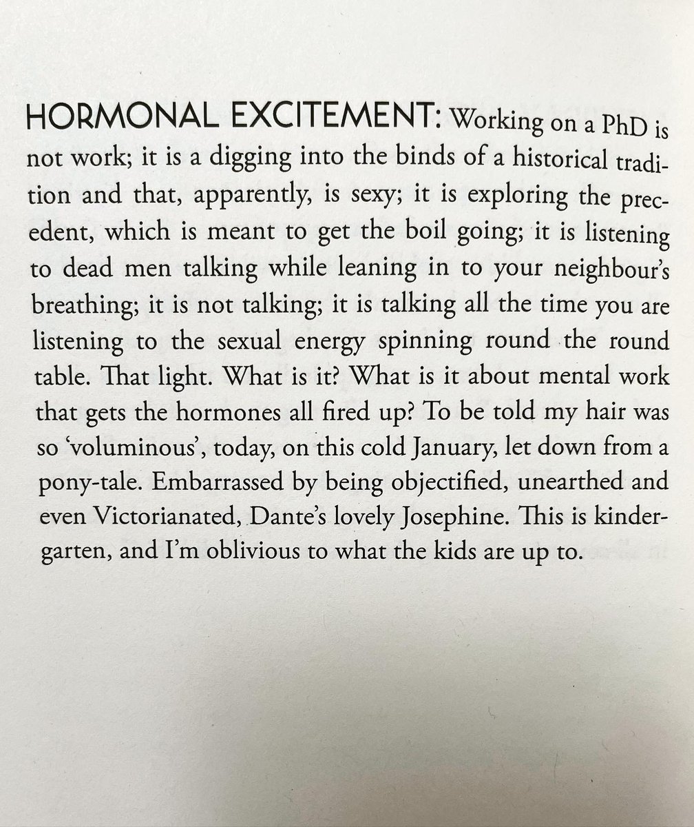 “Embarrassed by being objectified, unearthed and Victorianated…”. 

I am so grateful for this book 🥹

@palimpsestpress @cprincipe07

#poetry #poetrycommunity #maturestudent