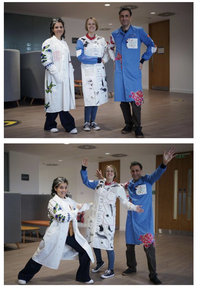 Such a privilege to have met Laura Nuttall as part of <a href="/RosalindWyatt/">Rosalind Wyatt</a>’s lab coat project at <a href="/ICR_London/">The ICR</a>. An extraordinary person and a true and continuing inspiration for all our work. All our thoughts are with <a href="/shitscaredmum/">shitscaredmum</a> and the family.