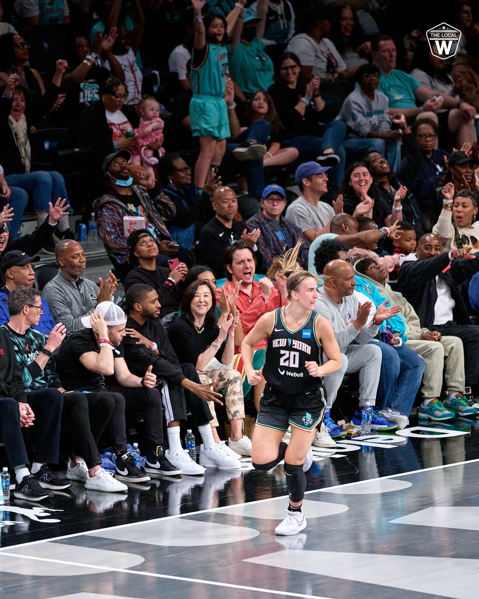 The Local W on Twitter "Game recognize game. NY Liberty player Sabrina